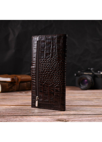 Чоловічий шкіряний гаманець 9,5х18,5х0,5 см Canpellini (259923979)