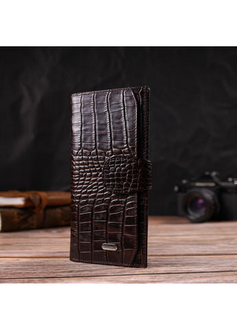 Чоловічий шкіряний гаманець 9,5х18,5х0,5 см Canpellini (259923979)