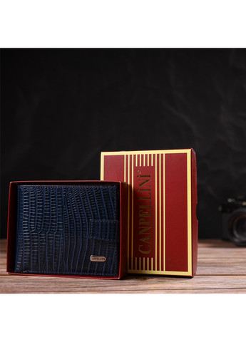 Мужской кожаный кошелек 12,2х9,5х2 см Canpellini (259923992)