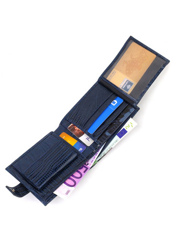 Мужской кожаный кошелек 12,2х9,5х2 см Canpellini (259923992)