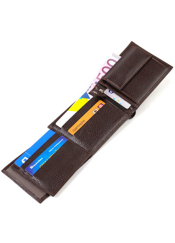 Чоловічий шкіряний гаманець 12х9,7х2 см Canpellini (259923807)