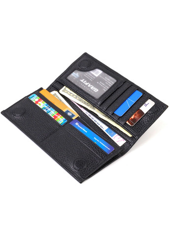 Чоловічий шкіряний гаманець 9,2х18,8х1 см Canpellini (259923913)