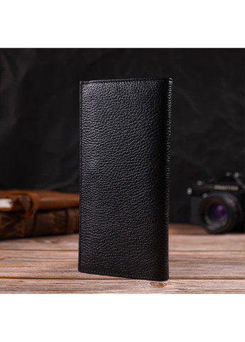 Чоловічий шкіряний гаманець 9,2х18,8х1 см Canpellini (259923913)