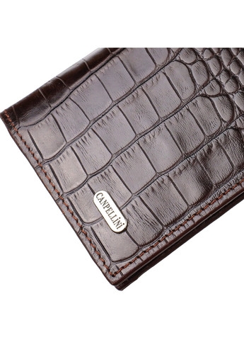 Мужской кожаный кошелек 9х18,8х1 см Canpellini (259923905)
