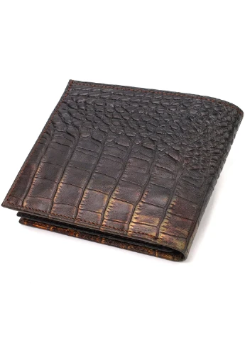 Чоловічий шкіряний гаманець 11х9,5х2 см Canpellini (259924024)
