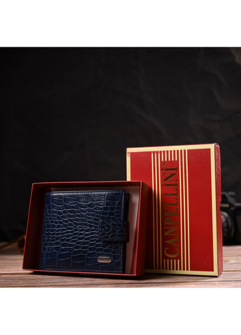 Мужской кожаный кошелек 11,5х10х1 см Canpellini (259923896)