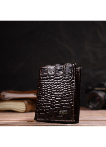 Чоловічий шкіряний гаманець 9х11,5х1 см Canpellini (259923904)