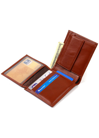 Мужской кожаный кошелек 11х9,5х2 см Canpellini (259923985)