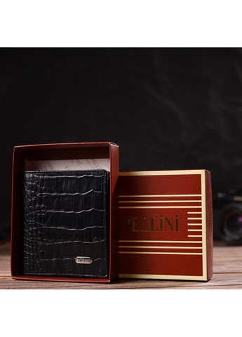 Мужской кожаный кошелек 9,5х10,2х1 см Canpellini (259924014)