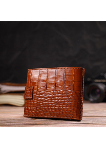 Чоловічий шкіряний гаманець 11,7х9,2х2 см Canpellini (259924032)