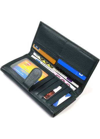Жіночий шкіряний гаманець 10х19х1,5 см Canpellini (259939166)