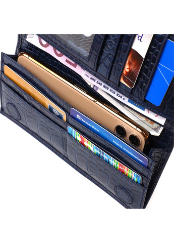 Чоловічий шкіряний гаманець 9,2х18,8х1 см Canpellini (259939264)