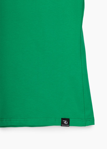 Зеленая футболка CLUB JU