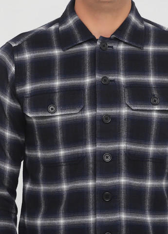 Темно-синяя кэжуал рубашка Banana Republic