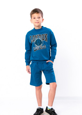 Бірюзовий літній комплект для хлопчика бірюзовий носи своє (6279-057-33-v21) з шортами Носи своє