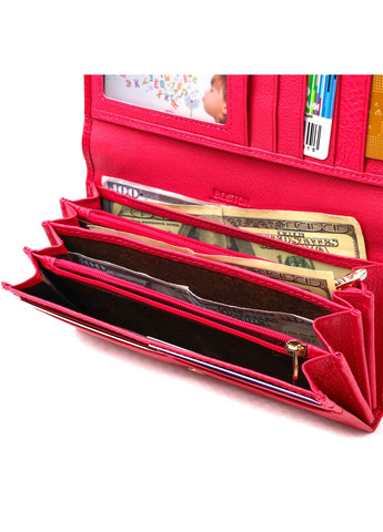 Шкіряний гаманець жіночий 18,5х9х3 см BOSTON (259961930)