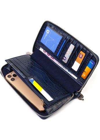 Шкіряний гаманець жіночий 21х12х2 см Canpellini (259961923)