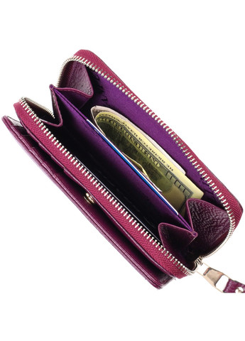 Шкіряний гаманець жіночий 9,5 х15, 5х2, 5 см Canpellini (259961791)