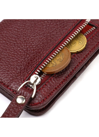 Шкіряний гаманець жіночий 10х9х1 см Canpellini (259961797)