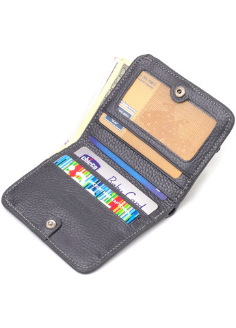 Шкіряний гаманець жіночий 10х9х1 см Canpellini (259961695)