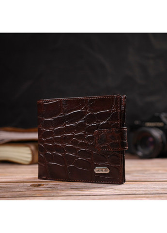 Кожаный кошелек мужской 11,5х10х1 см Canpellini (259961907)