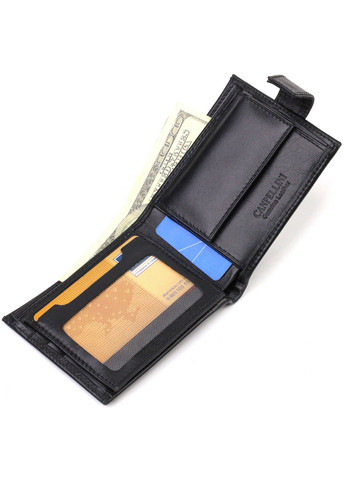 Кожаный кошелек мужской 11х9х1 см Canpellini (259961690)