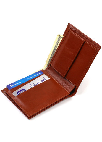 Кожаный кошелек мужской 11х9,5х2 см Canpellini (259961878)