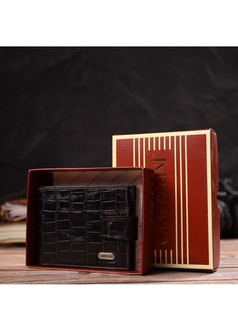 Шкіряний гаманець чоловічий 11х8, 3х1 см Canpellini (259961801)