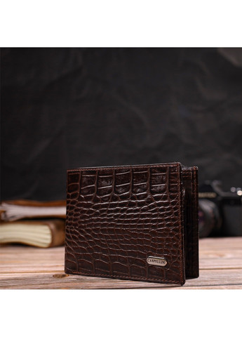 Кожаный кошелек мужской 12х9,7х1 см Canpellini (259961717)