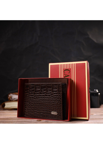 Кожаный кошелек мужской 12х9,7х1 см Canpellini (259961717)