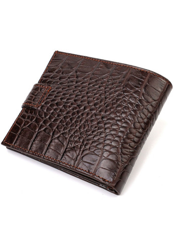 Шкіряний гаманець чоловічий 11,5х9,7х2 см Canpellini (259961706)