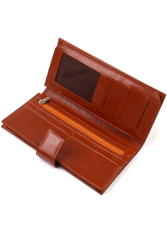 Кожаный кошелек мужской 9,5х19х2 см Canpellini (259961867)