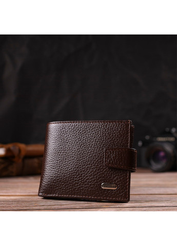 Шкіряний гаманець чоловічий 11х9х1 см Canpellini (259961840)