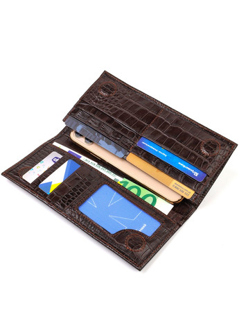 Шкіряний гаманець чоловічий 9,2 х18, 8х1 см Canpellini (259961834)