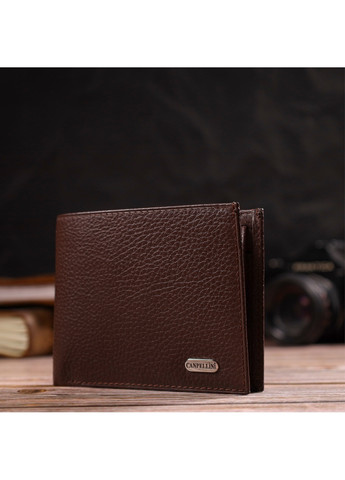 Кожаный кошелек мужской 11,5х9,5х2 см Canpellini (259961710)