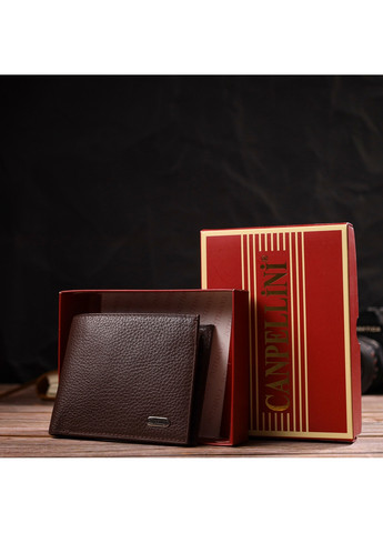 Кожаный кошелек мужской 11,5х9,5х2 см Canpellini (259961710)