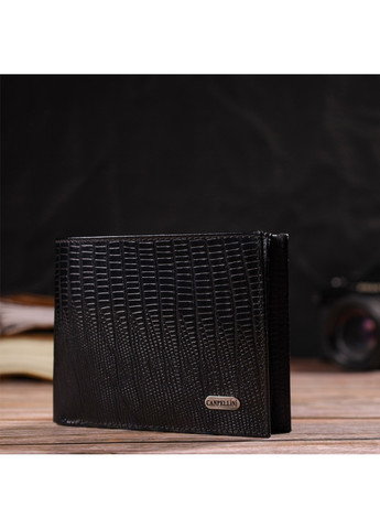 Шкіряний гаманець чоловічий 12,5х9,5х2 см Canpellini (259961744)