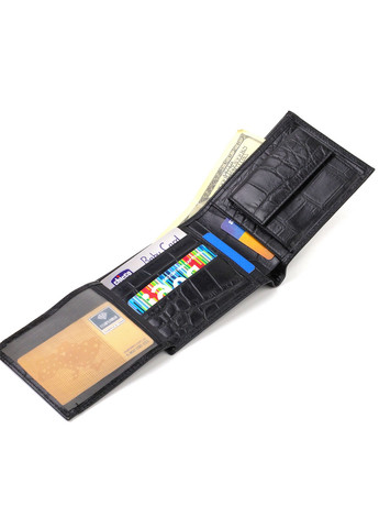 Шкіряний гаманець чоловічий 12х9, 7х1 см Canpellini (259961908)