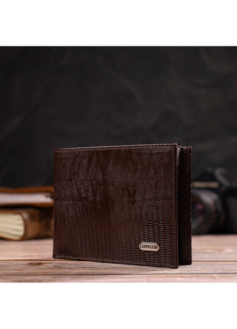 Кожаный кошелек мужской 12,5х9,5х2 см Canpellini (259961885)