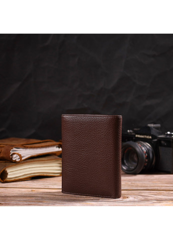 Шкіряний гаманець чоловічий 10х13х1 см Canpellini (259961696)