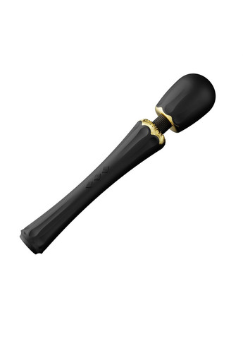 Вибромассажер с насадками — Kyro Wand Obsidian Black Zalo (259968852)