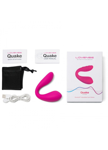 Подвійний смарт вібратор Dolce (Quake) Lovense (259968745)