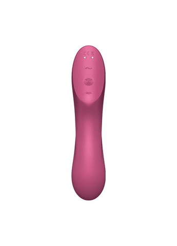 Вакуумний вібратор Curvy Trinity 3 Red Satisfyer (259968577)