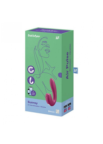 Вакуумний вібратор Sunray Berry Satisfyer (259968599)