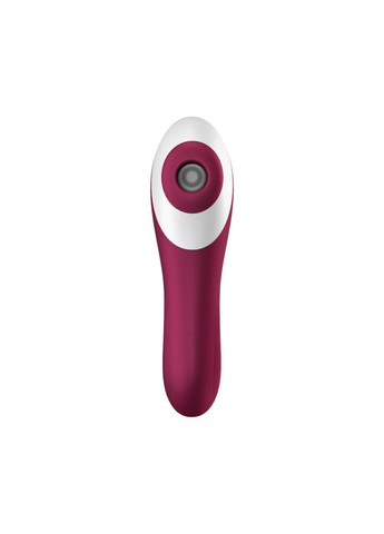 Вакуумний кліторальний стимулятор Dual Crush Wine Red Satisfyer (259968679)