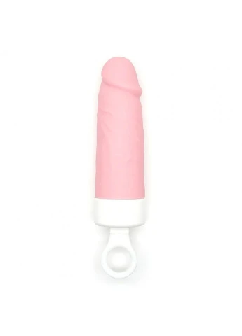 Вибратор Teddy Brown (Pink Dildo), реалистичный вибратор под видом мороженого CuteVibe (259968868)