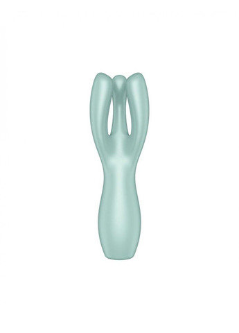 Клиторальный вибратор Threesome 3 Mint с тремя пальчиками Satisfyer (259968612)