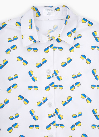 Блуза з візерунком для дівчинки Окуляри 152 см (2000989804505D)(SC) shop (2000989804505) MyChance (259996489)