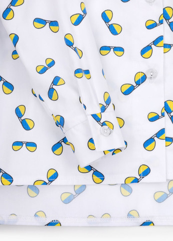 Блуза з візерунком для дівчинки Окуляри 152 см (2000989804505D)(SC) shop (2000989804505) MyChance (259996489)