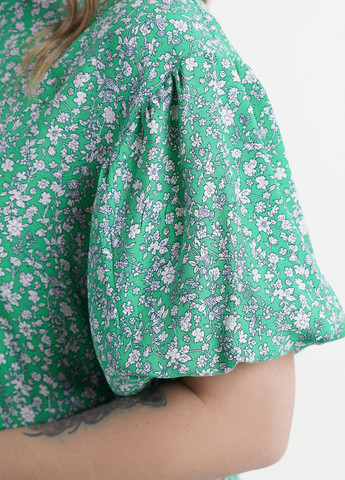 Зелена кежуал сукня Arber однотонна